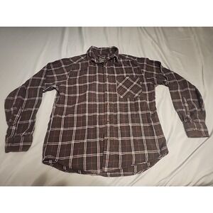 Men's Woolrich (4004 Grn) Dark Green Red Navy Blue Plaid Shirt